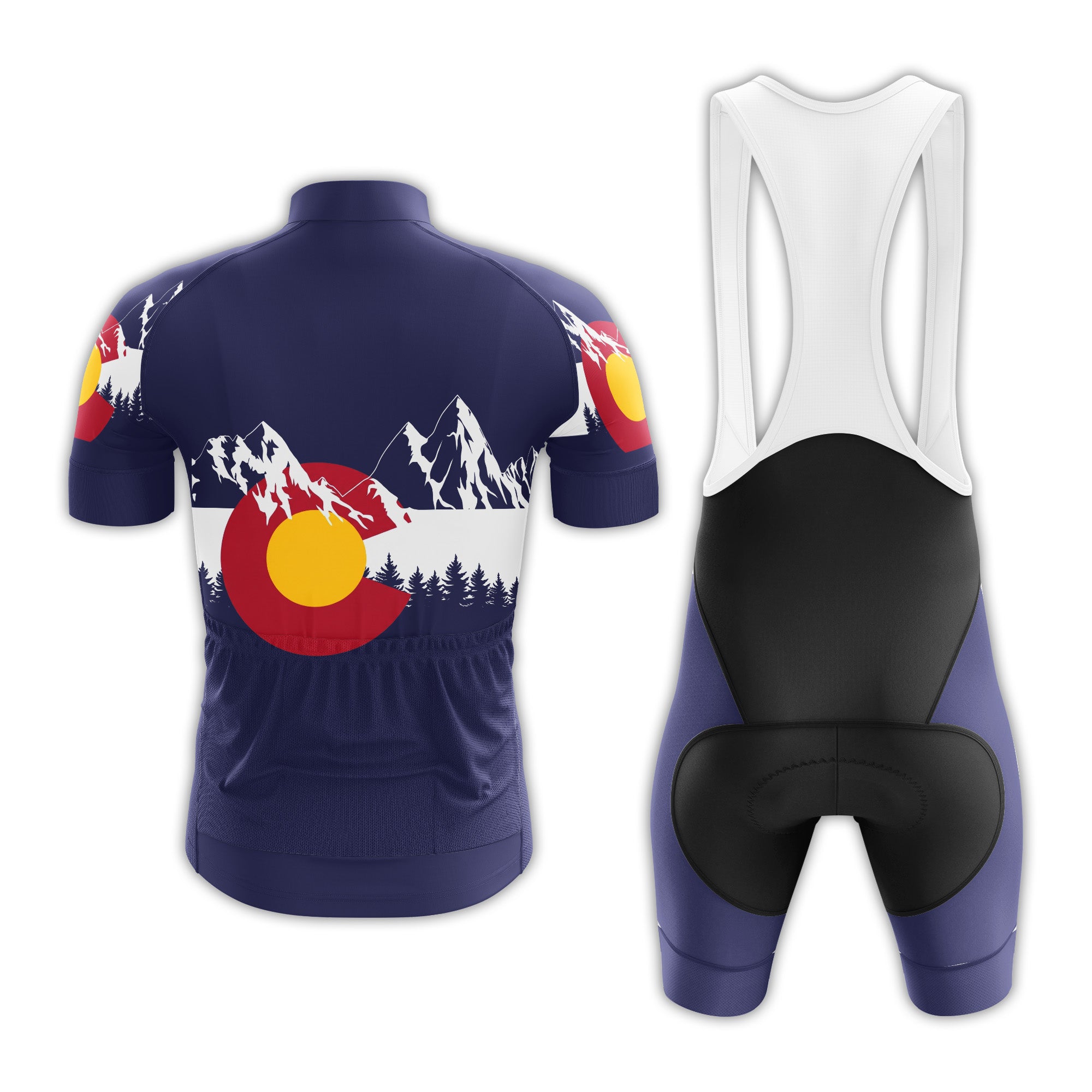 Colorado Flag Mountain - Men's Cycling Kit
