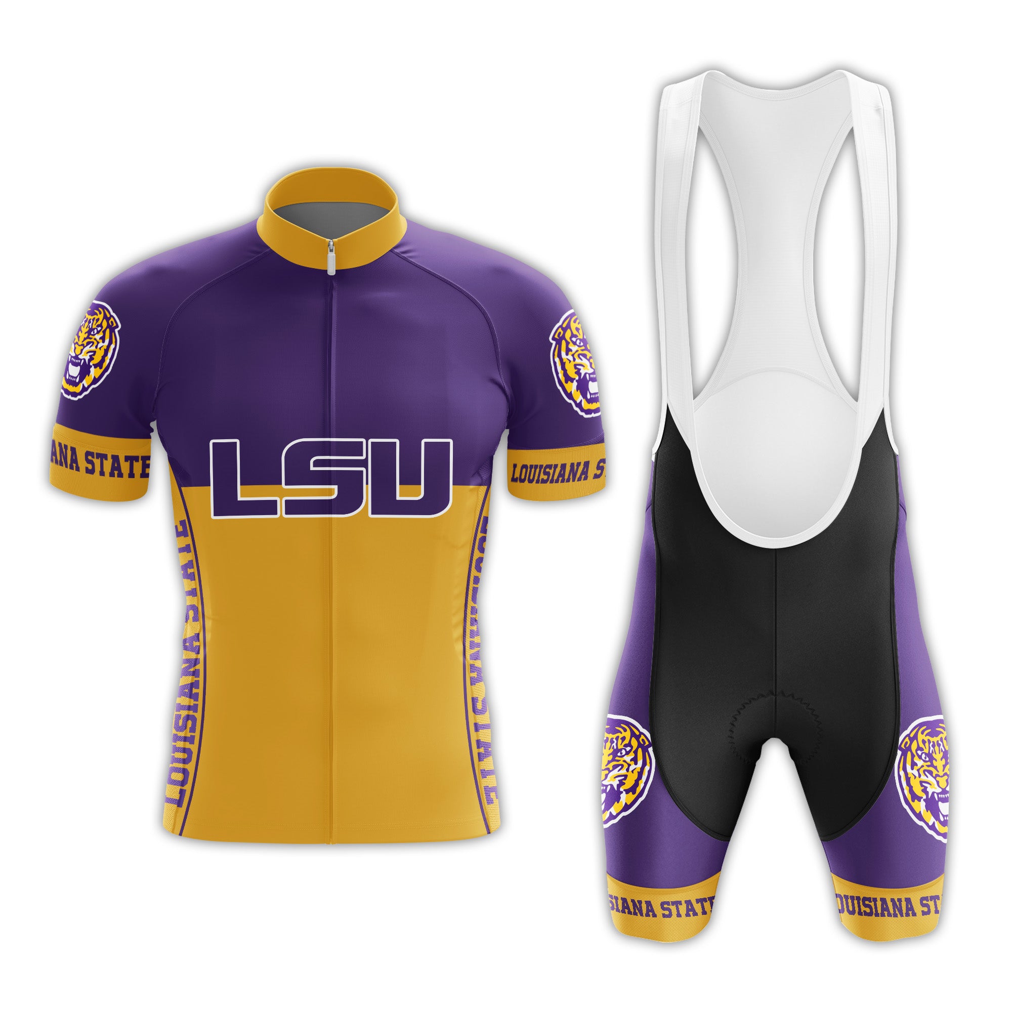 Louisiana State University V2 - Men's Cycling Kit