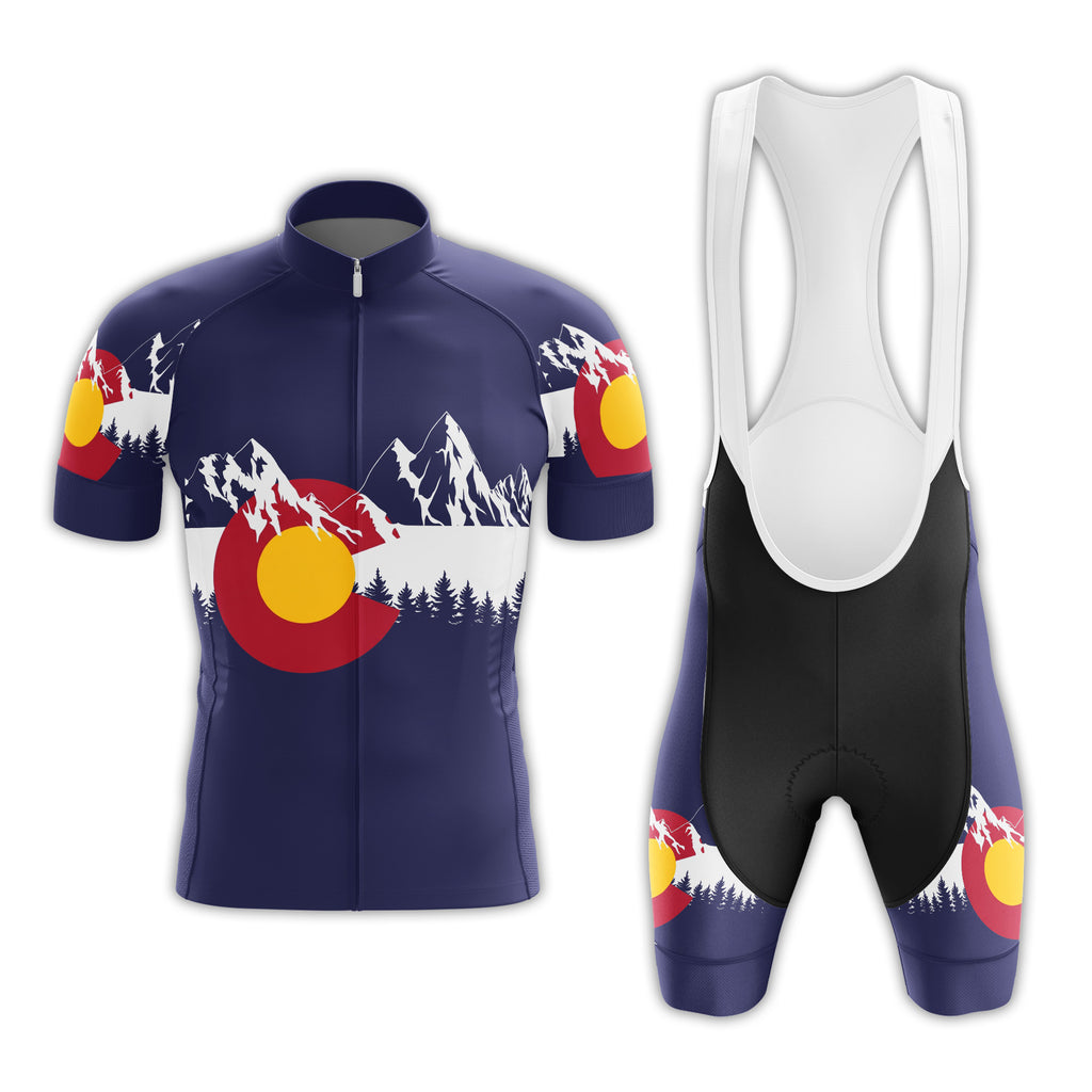 Colorado Flag Mountain - Men's Cycling Kit